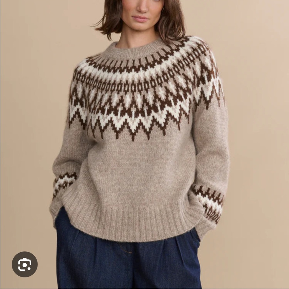 Jenni Kayne Thatcher Crewneck Sweater size L